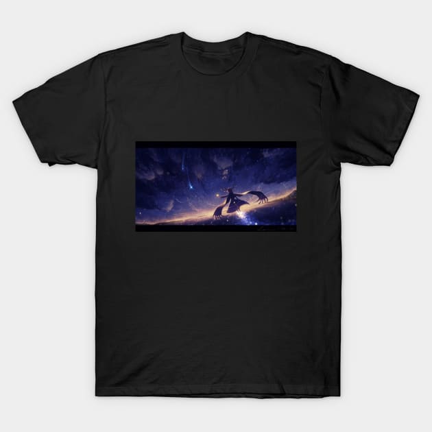 Path of Stars T-Shirt by Lenu